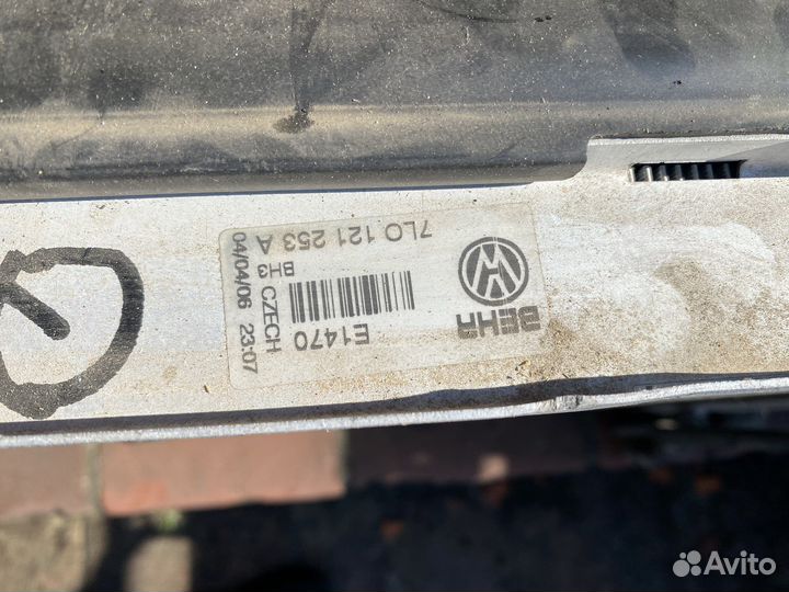 Касета радиаторов Audi Q7 4L 4.2