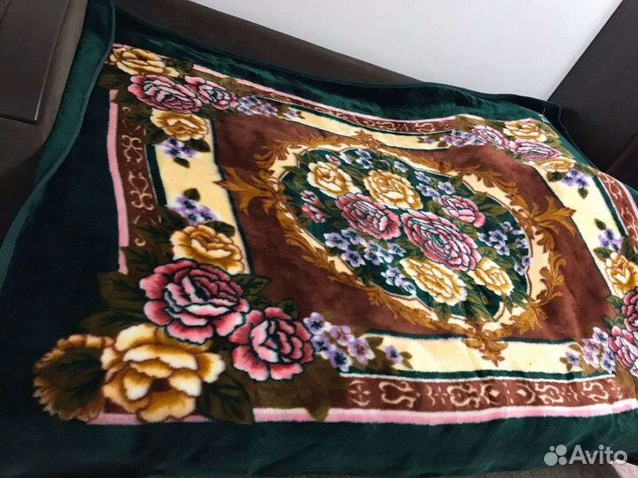 Плед шерстяной новый