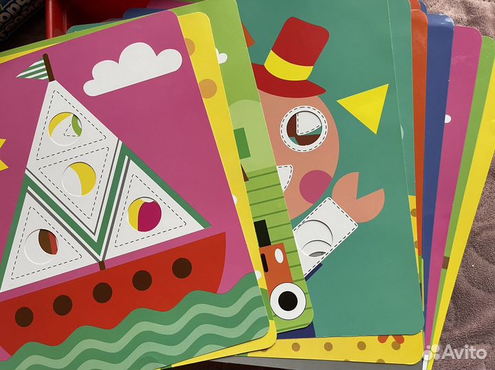 Геометрия конструктор игра + магнитный