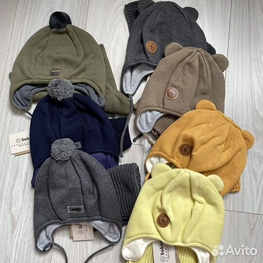 Шапка+снуд новые Sokoke