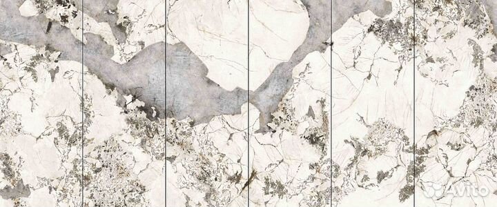 Плитка Rossana Star 120X300 напольная, настенная, универсальная - под мрамор, Китай