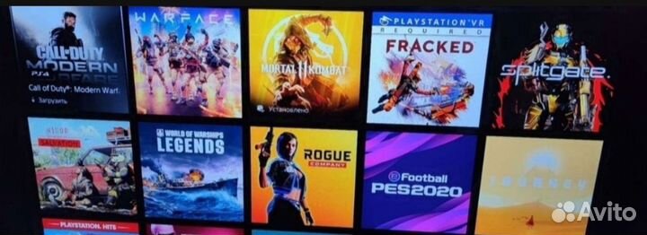 PS4 pro+2джойстика+игры