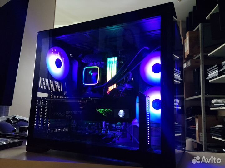 UltraGamin PC R7 5700X3D/32GB/RTX3080TI/SSD 1000GB