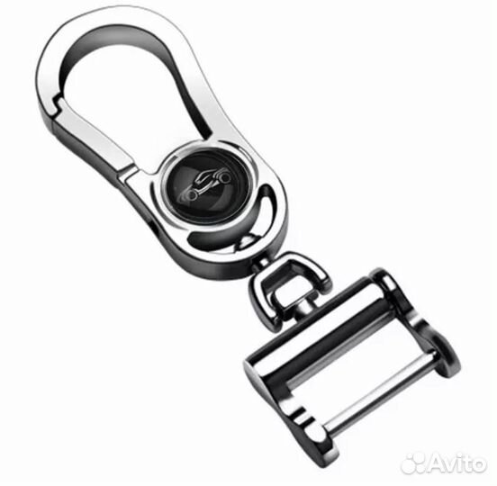 Чехол на ключ Hyundai / Хендай TPU carbon blue