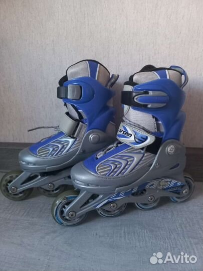 Роликовые коньки Larsen 30-33 и защита