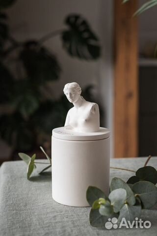 Ароматическая свеча ручной работы