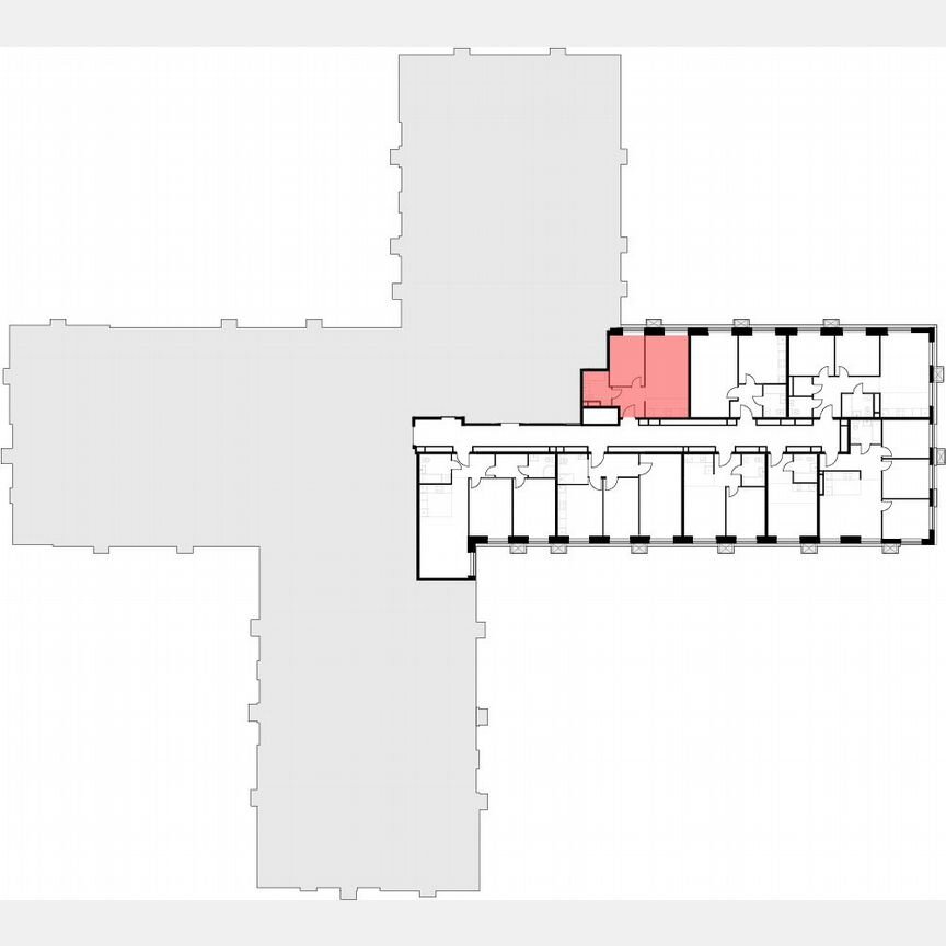 1-к. апартаменты, 40,2 м², 3/30 эт.