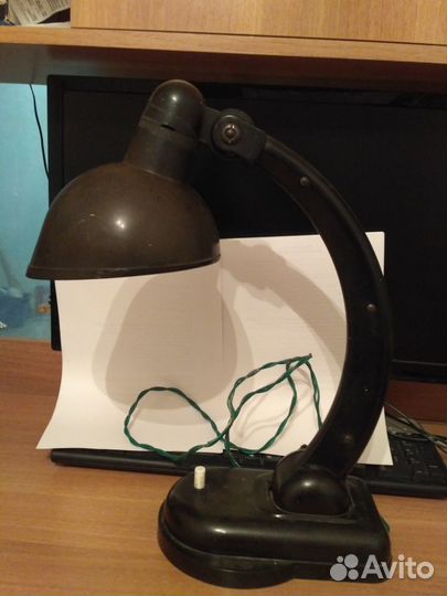 Лампа нквд, ссср, завод Карболит, Орехово-Зуево