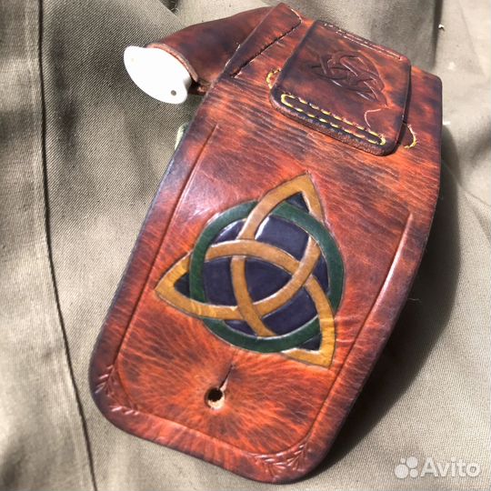 Сумка складная на пояс с ножом