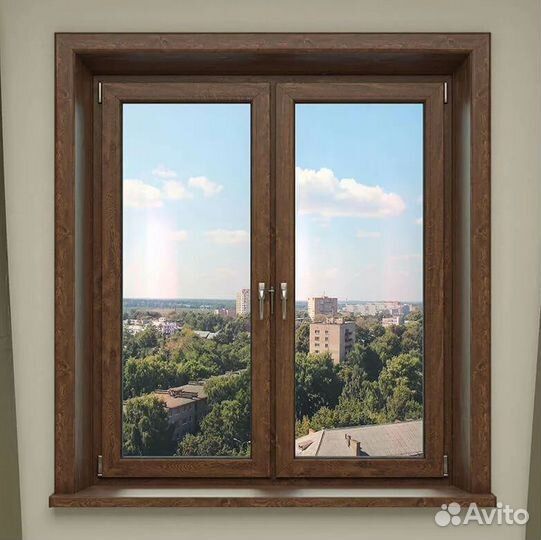 Окна с установкой