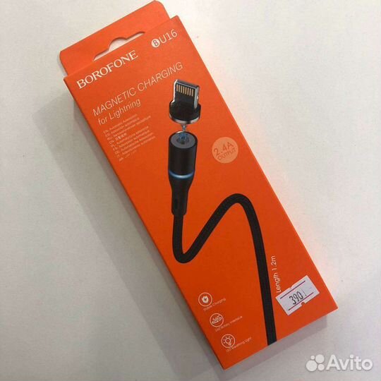 Тканевый кабель USB - Lihtning