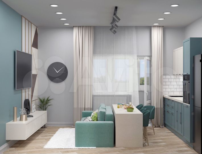 Квартира-студия, 24,7 м², 11/15 эт.