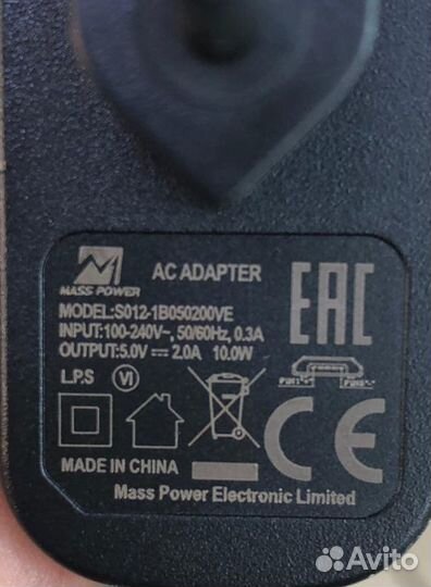 Сетевое зарядное устройство micro USB новое