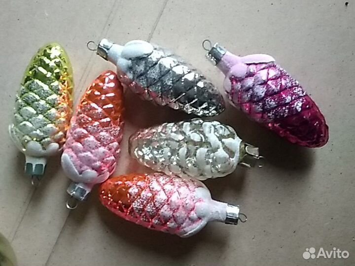 Игрушки новогодние советского периода