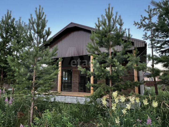 Коттедж 120 м² на участке 8 сот.