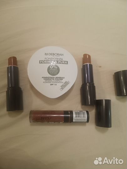 Минеральная пудра Deborah milano Dr.Hauschka помад