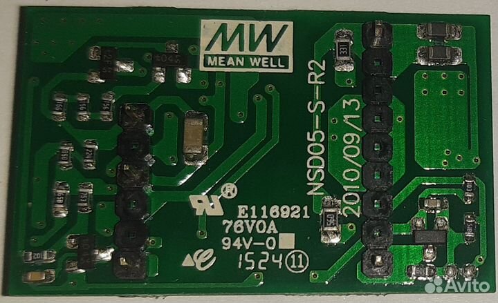 DC/DC преобразователь Mean Well SLW05B-05 5V 1A
