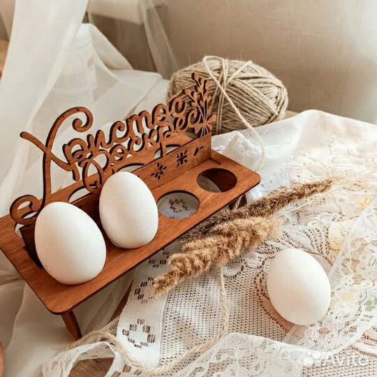 Подставка для яиц на Пасху. Декор на Пасху