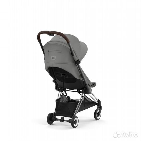 Коляска Cybex Coya Mirage Grey (шасси Chrome)