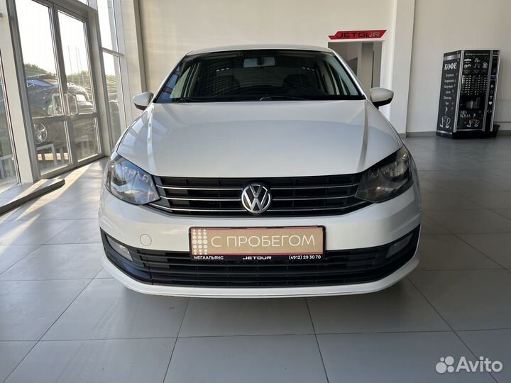 Volkswagen Polo 1.6 AT, 2016, 180 595 км