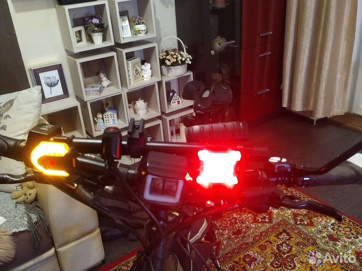 Поворотники И стоп-сигнал на велосипед