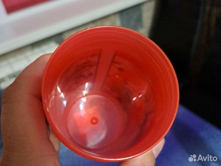 Стакан с трубочкой человекпаук