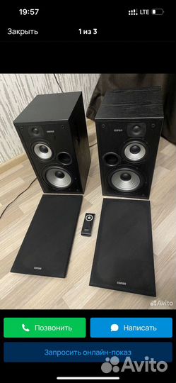 Колонки edifier r2700 (с пультом)