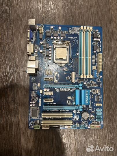 Материнская плата lga 1155 + celeron g530