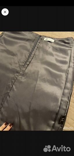 Твидовая юбка с шерстью