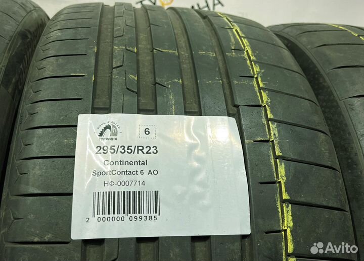 Continental SportContact 6 295/35 R23 94Y