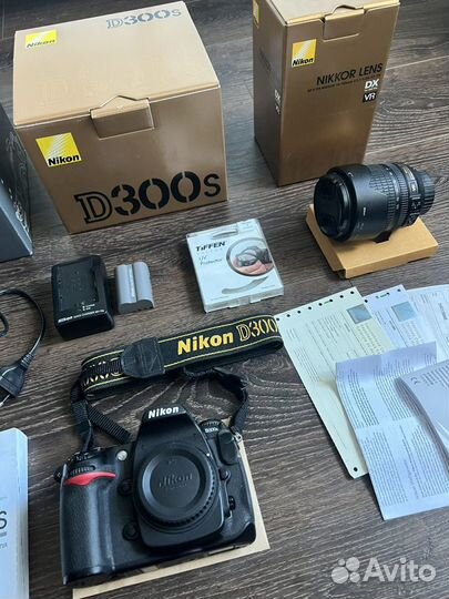 Фотоаппарат nikon d300s объектив 18-105 пробег 21к