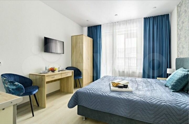 Квартира-студия, 28,7 м², 1/4 эт.