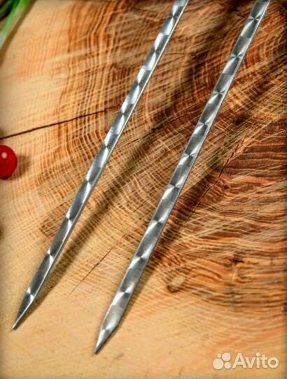 Шампур двойной