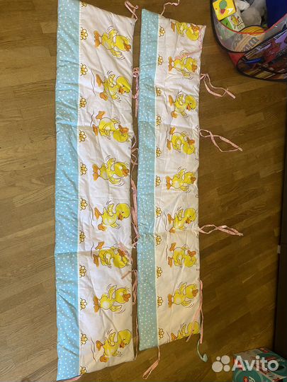 Бортики в кроватку