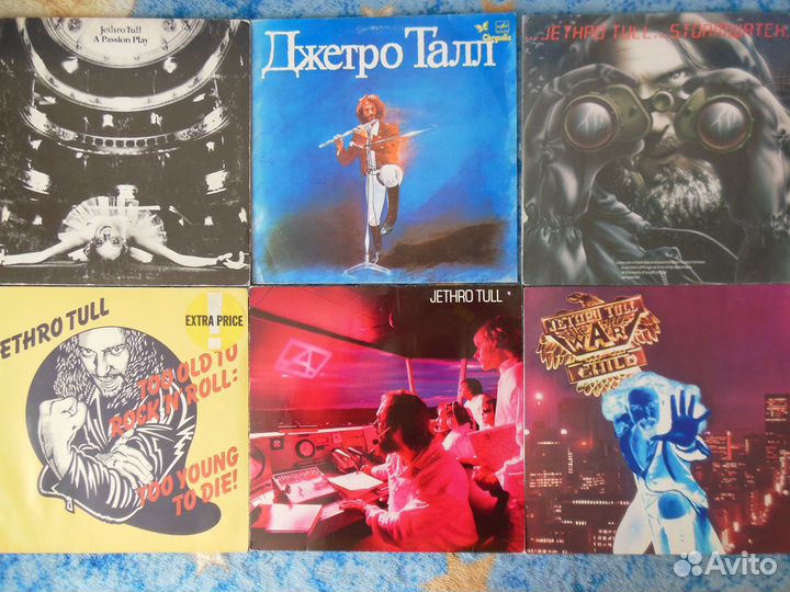 Jethro Tull 3 пластинки