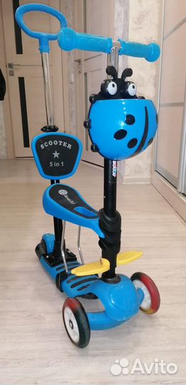 Детский самокат 5 в 1