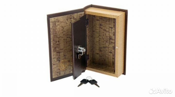 Книги-Сейфы из дерева с замочками