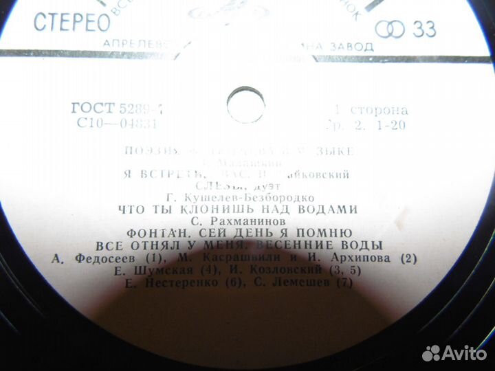 Зарубежная эстрада времен СССР (винил)