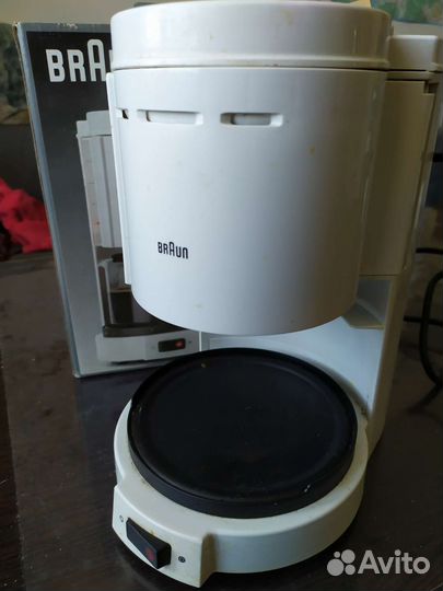 Кофеварка капельная braun aromaster 12