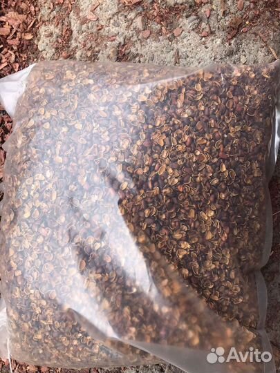 Мульча, скорлупа кедрового ореха