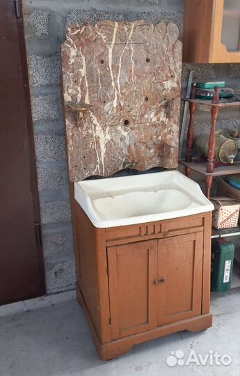 Антикварный Мойдодыр Умывальник