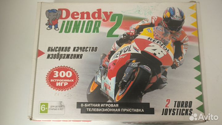 Игровая приставка dendy junior 2