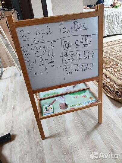 Доска для рисования мелом, магнитная