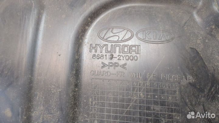 Защита арок (подкрылок) Hyundai ix 35, 2010