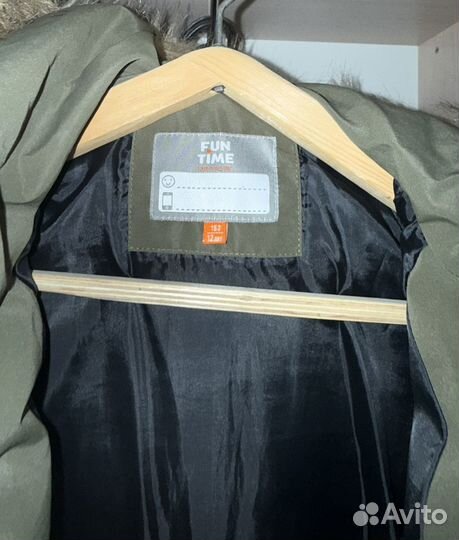 Куртка зимняя для мальчика 152