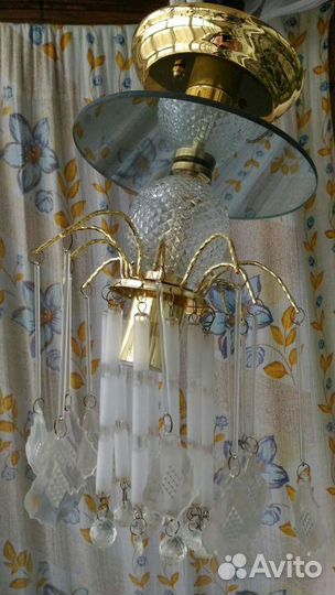 Люстра потолочная бу