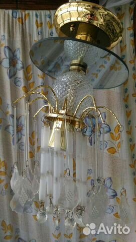 Люстра потолочная бу