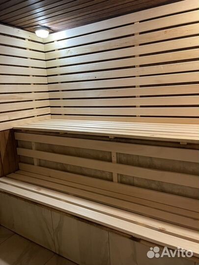 Баня Сауна с бассейном Афина