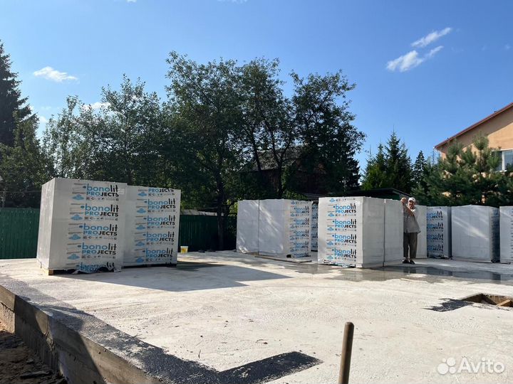 Газосиликатные блоки Бонолит