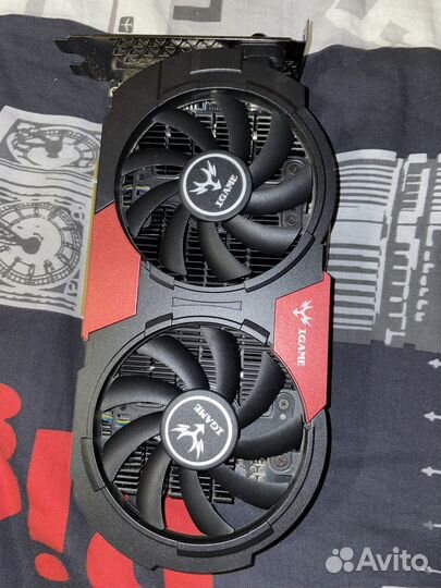 Видеокарта gtx 1050 ti igame